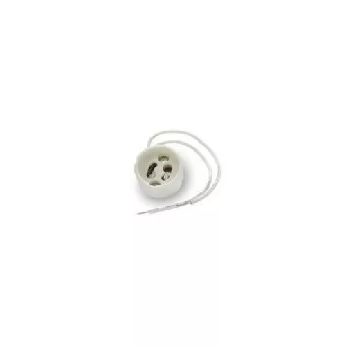 LEDline® Ceramic GU10 lamp holder with 14cm wire LL-246449 SpectrumLED