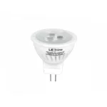 MR11 LED-fényforrás, 10/14 V AC/DC, 3 W, Természetes fehér, 5 év garancia NW 4000K 330lm, LL-248146-II SpectrumLED