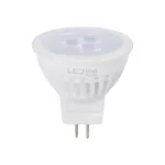 MR11 LED-fényforrás, 10/14 V AC/DC, 3 W, Hideg fehér, 5 év garancia CW 6500K 330lm, LL-248153-II SpectrumLED