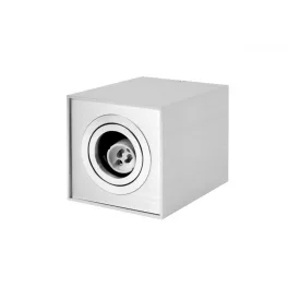   LEDline® tube surface spotlight square adjustable brushed silver CUBO LL-249747 LED line