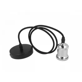  LEDline® Suspended luminaire 1xE27 aluminum chrome LL-249846 SpectrumLED