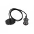 LEDline® Suspended luminaire 1xE27 aluminum pearl black LL-249853 LED line