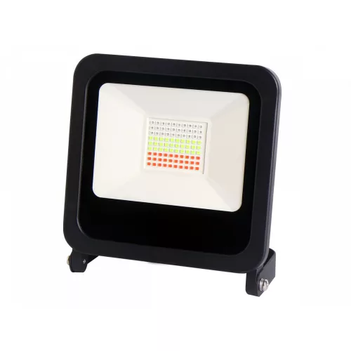 PRIME LED-reflektor, 120°, IP65, 50 W, RGB, szabályozható színhőmérséklet, fekete LL-470492 LED line