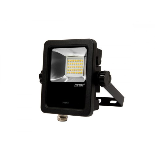 PRIME LED-reflektor, 120°, IP65, 16 W, Természetes fehér, fekete LL-470508 LED line