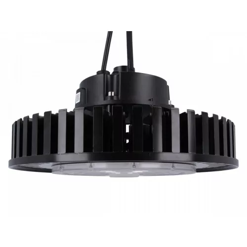 [OUTLET] HIGH-BAY Csarnokvilágító, 90°, IP65, IK08, 100 W, Természetes fehér, fekete, 5 év garancia LL-470928 SpectrumLED