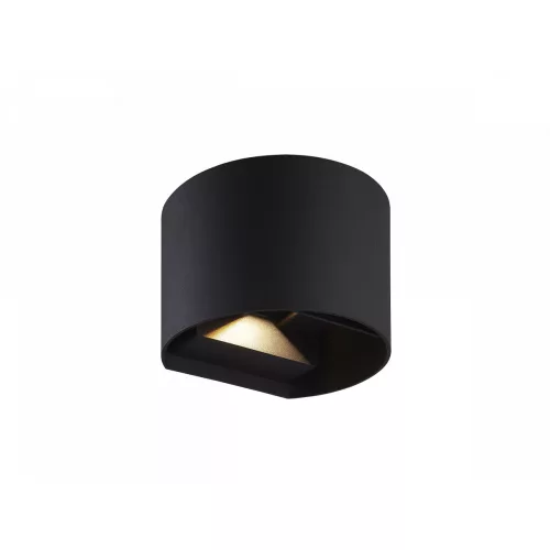 LED line LITE Outdoor wall mounted luminaire LED 2x3W 3000K IP54 black CILINDER LL-475510 LED line
