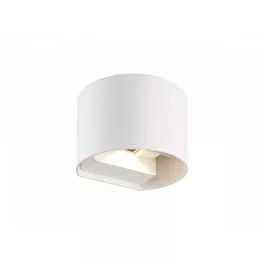   LED line LITE Outdoor wall mounted luminaire LED 2x3W 3000K IP54 white CILINDER LL-475527 LED line