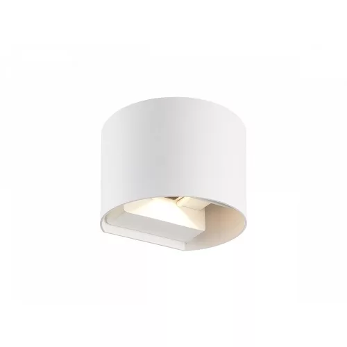 LED line LITE Outdoor wall mounted luminaire LED 2x3W 3000K IP54 white CILINDER