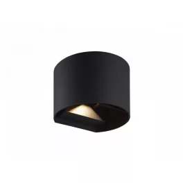   LED line LITE Outdoor wall mounted luminaire LED 2x3W 4000K IP54 black CILINDER LL-475541 LED line
