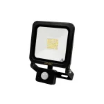 PRIME mozgásérzékelős LED-reflektor, 120°, IP65, 30 W, Hideg fehér, fekete LL-477019 LED line