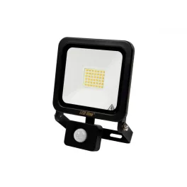   PRIME mozgásérzékelős LED-reflektor, 120°, IP65, 30 W, Hideg fehér, fekete LL-477019 LED line