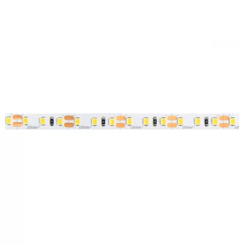 LED-szalag, SMD 2835, 120 LED/m, 12 V DC, 9,6 W/m, IP20, meleg fehér, 5 év garancia, kiszerelés (5 méter)