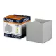 LEDline LEDOM Outdoor wall mounted luminaire LED 2x3W 4000K IP54 gray CUBE LL-478191 LED line