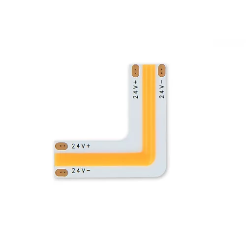 [OUTLET] LEDline® COB strip CLICK CONNECTOR angular 4000K 10 mm 2 PIN Type L 8W