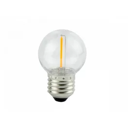   E27 LED-fényforrás, 1 W, filament, Meleg fehér WW 2700K 50lm, LL-478542 LED line
