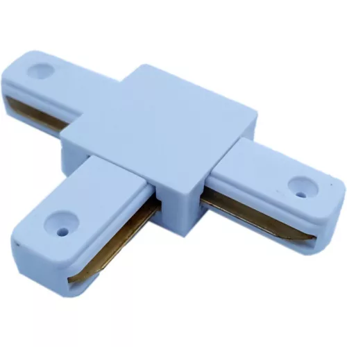 LEDline Connector for 1-phase track light rail tee (white) LL-ID-6088 LED line