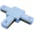 LEDline Connector for 1-phase track light rail tee (white) LL-ID-6088 LED line