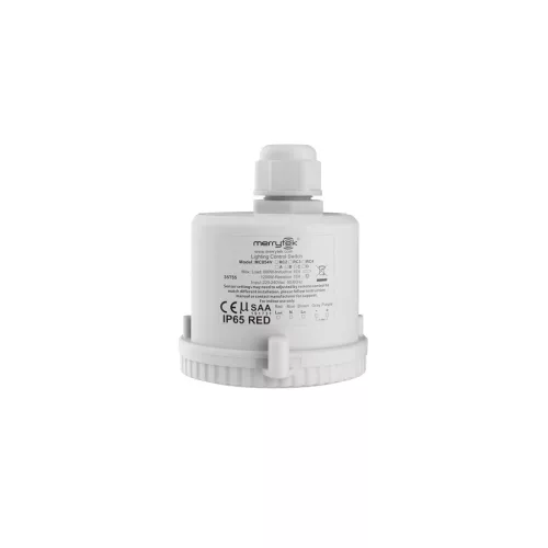 MERRYTEK microwave motion sensor 15m 600W ON/OFF 2-step DIM 1-10V clip