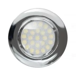   Ultralux bútorba süllyeszthető LED Spot 230V AC, 4W, 4200K, 330 lumen, IP44, KRÓM LML220442CH