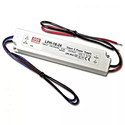 MEAN WELL 18W LPH-18-24 LED tápegység 24VDC - Utolsó darabok!!!