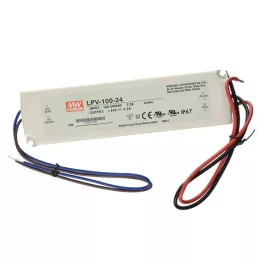 Mean Well LPV-100-24 LED-tápegység, 24 V DC, IP67