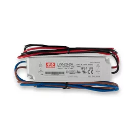 Mean Well LPV-20-24 LED-tápegység, 24 V DC, IP67