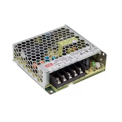 Mean Well LRS-75-24 LED-tápegység, 24 V DC, IP20