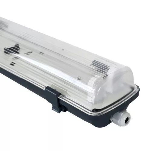 LS LED Fénycső Armatúra 2x120 cm IP65 - 5 év garancia! LS-FXT120-2 SpectrumLED