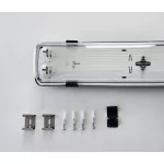 LS LED Fénycső Armatúra 2x120 cm IP65 - 5 év garancia! LS-FXT120-2 SpectrumLED