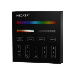 MiLight B4B RGB+CCT fali vezérlő, fekete (3225B)