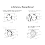 MiLight FUT087B fali érintő dimmer elemes fekete (3272B)