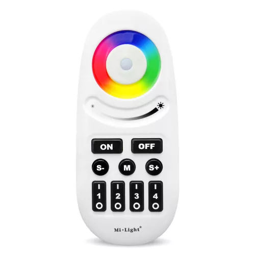 FUT095 4-Zone RGBW Remote Control With Button