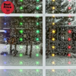   Home MLF 240 RGB SMART micro LED-es fényfüggöny, 3x2,4 m / 240 RGB micro LED, smart, távirányító, USB csatlakozó, beltéri kivitel, MLF_240_RGB_SMART