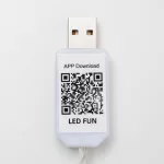 Home MLF 240 RGB SMART micro LED-es fényfüggöny, 3x2,4 m / 240 RGB micro LED, smart, távirányító, USB csatlakozó, beltéri kivitel, MLF_240_RGB_SMART