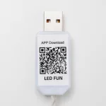 Home MLF 240 RGB SMART micro LED-es fényfüggöny, 3x2,4 m / 240 RGB micro LED, smart, távirányító, USB csatlakozó, beltéri kivitel, MLF_240_RGB_SMART