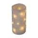 Home MLF 26/WW micro LED-es fényfüzér, 2 m / 20 db melegfehér micro LED, állófényű, átlátszó vezeték, időzíthető, gombelemes, lapos elemtartó, beltéri kivitel