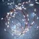 Home ML 160/WH micro LED-es fényfüzér, 15,9 m / 160 db hidegfehér micro LED, állófényű, vékony vezeték, hálózati adapter, kül- és beltéri kivitel, ML_160_WH