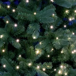   Home ML 250G/WH micro LED-es fényfüzér-köteg, 250 db hidegfehér micro LED, 10 ágú, vékony, zöld színű vezeték, hálózati adapter, kül- és beltéri kivitel, ML_250G_WH