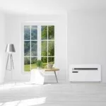 HOME MONOBLOCK12 monoblokkos hűtő-fűtő klíma, 3,5 kW, 4 üzemmód, PTC kiegészítő fűtés, wifi, távirányító, LED kijelző