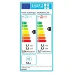 HOME MONOBLOCK8 monoblokkos hűtő-fűtő klíma, 2,45 kW, 4 üzemmód, PTC kiegészítő fűtés, wifi, távirányító, LED kijelző