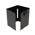 HOME MSC20W hordozható napelemes USB töltő, összecsukható, 20Watt, USB-A + USB-C + DC kimenet, PD gyorstöltés, LED töltésjelző, felakasztható, tartozék karabinerekkel