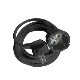   Technik Professional Hosszabbító (lengokábel) Fekete 2m kábellel 3x1,5mm2 16A