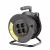 Technik Professional Kábeldob 4-er 25m 1,5mm2 (fekete) 16A