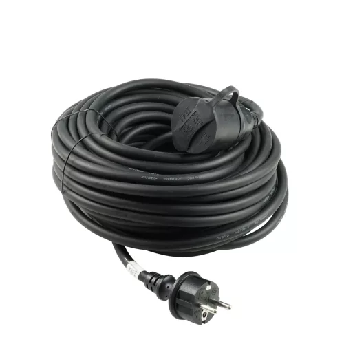 Technik Industrial Hosszabbító 1 utas 20m kábellel 3x2,5mm2 H07RN-F (IP44) 16A