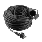 Technik Industrial Hosszabbító 1 utas 30m kábellel 3x1,5mm2 H07RN-F (IP44) 16A