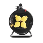 Technik Industrial Kábeldob 4-er 25m 1,5mm2 H07RN-F (IP44) 16A