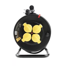   Technik Industrial Kábeldob 4-er 25m 1,5mm2 H07RN-F (IP44) 16A