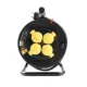 Technik Industrial Kábeldob 4-er 25m 1,5mm2 H07RN-F (IP44) 16A