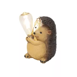   Home MX649S napelemes kerti lámpa, süni villanykörtével, 1 db melegfehér filament LED, 300 mAh akkumulátor, 899 g, műgyanta