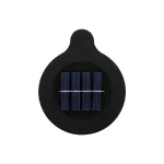 HOME MX656 napelemes kerti lámpa, fekete műanyag, 1db melegfehér SMD LED, cserélhető AA akkumulátor